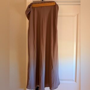 Abercrombie & Fitch Brown Maxi Skirt